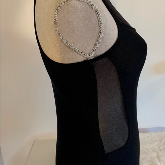 NWOT 1 pc black with mesh bathing suit - Picture 8 of 8